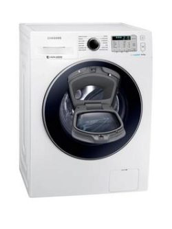 Samsung Ww80K5413Uw/Eu 8Kg Load, 1400 Spin Addwash Washing Machine With Ecobubble&Trade; Technology - White